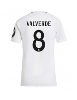 Real Madrid Federico Valverde #8 Domácí Dres pro Dámské 2024-25 Krátký Rukáv